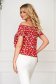 Bluza dama Top Secret rosie cu croi larg din material fin la atingere si imprimeu floral 2 - StarShinerS.ro
