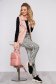 Lightpink gilet from ecological leather 3 - StarShinerS.com