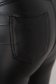 Colanti SunShine negri cu talie medie cu elastic in talie din piele ecologica 5 - StarShinerS.ro