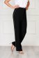 Black trousers elegant high waisted with crystal embellished details 1 - StarShinerS.com