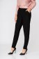 Black trousers casual conical with pockets long 1 - StarShinerS.com