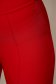 Pantaloni din stofa elastica rosii lungi conici cu talie inalta - StarShinerS 5 - StarShinerS.ro