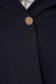 Dark blue jacket slightly elastic fabric short cut tented with frilled waist - StarShinerS 4 - StarShinerS.com