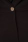 Sacou din stofa usor elastica negru cambrat cu peplum - StarShinerS 5 - StarShinerS.ro