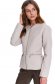 Cream jacket casual short cut with pockets 1 - StarShinerS.com