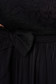 Rochie din dantela neagra midi in clos accesorizata cu cordon - StarShinerS 4 - StarShinerS.ro
