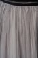 Fusta SunShine gri casual midi in clos din tul cu elastic in talie si captusita pe interior 4 - StarShinerS.ro