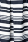 StarShinerS darkblue skirt office midi cloche with pockets with stripes 4 - StarShinerS.com