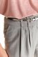 Pantaloni din stofa gri-deschis cu croi drept si buzunare - Top Secret 5 - StarShinerS.ro