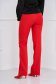 StarShinerS red trousers elegant flared cloth from elastic fabric long 2 - StarShinerS.com