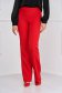 StarShinerS red trousers elegant flared cloth from elastic fabric long 1 - StarShinerS.com