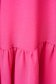 Rochie din material subtire tip in roz midi in clos cu spatele decupat - StarShinerS 2 - StarShinerS.ro