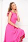 Pink elegant midi StarShinerS dress cloth 1 - StarShinerS.com