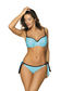 Lightblue swimsuit push-up effect from two pieces brazilian bikini 2 - StarShinerS.com
