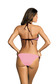 Lightpink swimsuit from two pieces triangle bra metallic details with classic bottoms 3 - StarShinerS.com