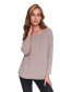 Peach women`s blouse casual long sleeved flared 2 - StarShinerS.com