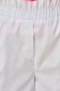 Pantalon scurt alb cu talie inalta din material subtire 3 - StarShinerS.ro