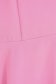 Rochie din stofa subtire elastica roz-deschis scurta in clos cu volanase la umeri - StarShinerS 4 - StarShinerS.ro