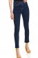 Blue trousers casual denim high waisted with pockets 1 - StarShinerS.com