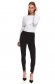 Black tights casual with tented cut with elastic waist 2 - StarShinerS.com