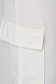 White trousers casual medium waist with elastic waist with laced details thin fabric 5 - StarShinerS.com