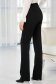 StarShinerS black trousers elegant flared cloth from elastic fabric long 4 - StarShinerS.com