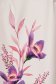Rochie StarShinerS gri deschis scurta eleganta din stofa cu imprimeu floral unic 4 - StarShinerS.ro