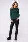 Darkgreen sweater casual knitted long sleeved 3 - StarShinerS.com
