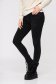 Black jeans casual skinny jeans high waisted slightly elastic cotton 3 - StarShinerS.com