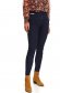 Blue trousers casual skinny jeans denim with medium waist 1 - StarShinerS.com