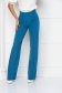 Pantaloni din stofa usor elastica verde petrol lungi evazati cu talie inalta - StarShinerS 2 - StarShinerS.ro
