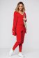 Casual knitted fabric red sport 2 pieces women`s sweater 2 - StarShinerS.com