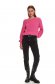 Pink sweater casual knitted flared 2 - StarShinerS.com