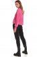 Pulover Top Secret roz casual tricotat cu croi larg 3 - StarShinerS.ro