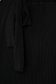 Rochie din tricot reiat neagra cu decolteu petrecut accesorizata cu cordon - SunShine 3 - StarShinerS.ro