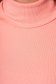 Bluza dama SunShine roz din bumbac elastic reiat pe gat cu un croi mulat 4 - StarShinerS.ro