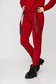 Pantaloni din material elastic rosii conici cu elastic in talie - StarShinerS 1 - StarShinerS.ro