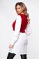 Rochie visinie tip camasa din bumbac subtire si tricot cu croi larg 2 - StarShinerS.ro