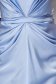 Lightblue dress occasional from satin cloche women`s corset 4 - StarShinerS.com