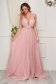 Lightpink dress from tulle cloche corset tipe fastening 2 - StarShinerS.com