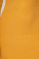 Rochie SunShine mustarie din tricot reiat elastic si fin tip creion cu aplicatii de dantela 4 - StarShinerS.ro