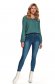 Blue trousers denim conical high waisted 2 - StarShinerS.com