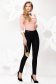 Black trousers cloth conical office thin fabric with pockets medium waist 1 - StarShinerS.com