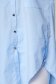 Camasa dama albastru-deschis casual din poplin asimetrica cu croi larg 4 - StarShinerS.ro
