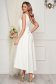 StarShinerS ivory dress occasional midi cloche with embroidery details 3 - StarShinerS.com