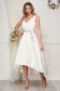 StarShinerS ivory dress occasional midi cloche with embroidery details 2 - StarShinerS.com