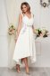 StarShinerS ivory dress occasional midi cloche with embroidery details 1 - StarShinerS.com