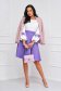 StarShinerS purple skirt high waisted elegant cloche midi with pockets without clothing 4 - StarShinerS.com