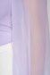 Bluza dama StarShinerS lila eleganta cu un croi mulat cu maneci transparente 5 - StarShinerS.ro