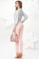 Lightpink trousers elegant conical high waisted with pockets 2 - StarShinerS.com